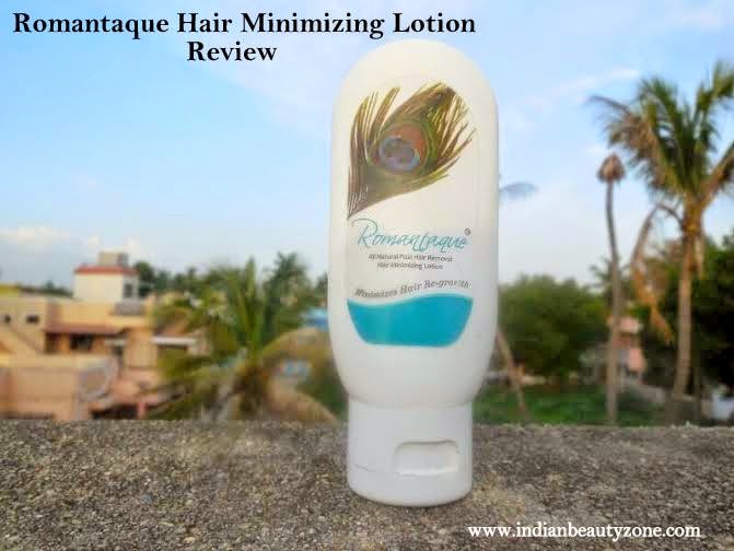 Indian Beauty Zone Romantaque Hair Minimizing Lotion Review