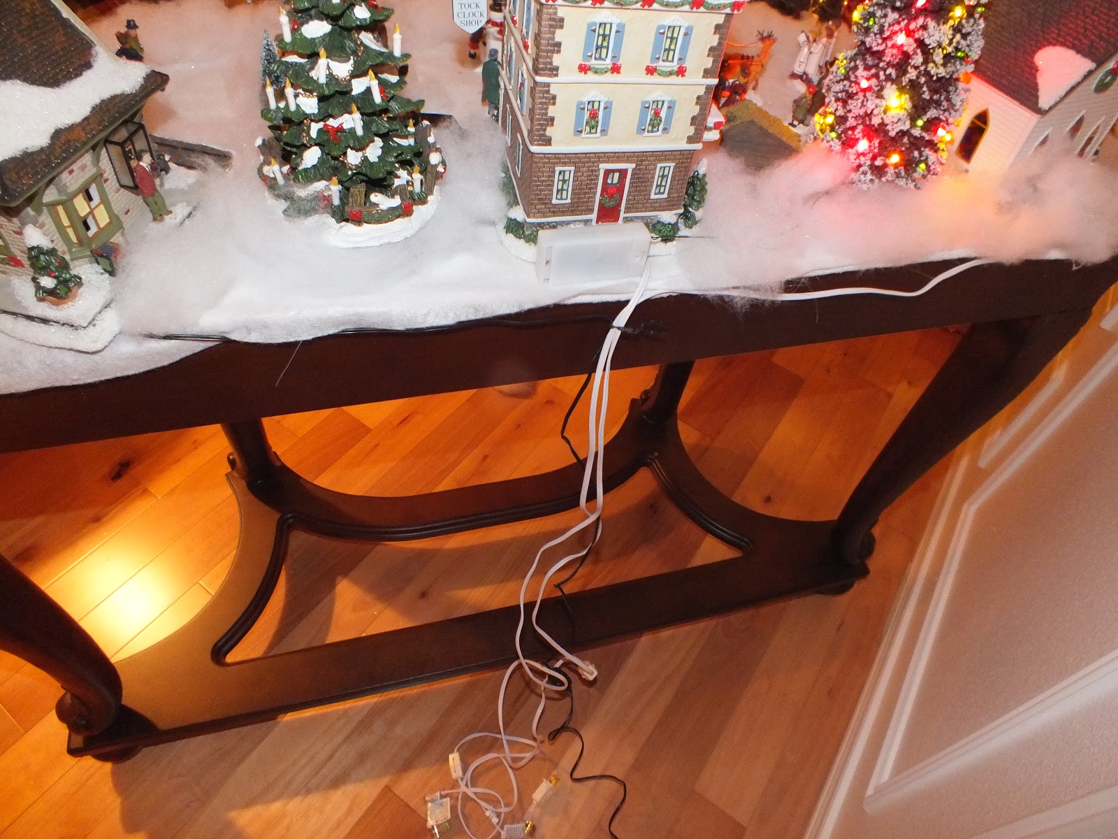 How To Hide Christmas Village Cords at Johnny Purser blog