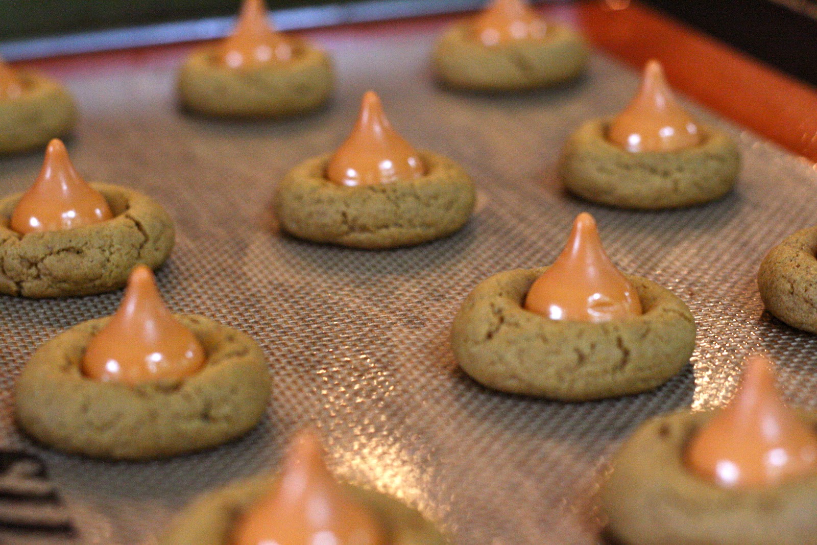 Wren's Rambles Gingerbread Pumpkin Spice Kiss Cookies