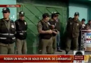 Se llevan cerca de un millón de soles de municipio de Carabayllo