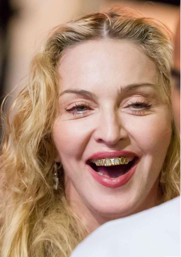 Chatter Busy Madonna Grills At Menton Music Festival
