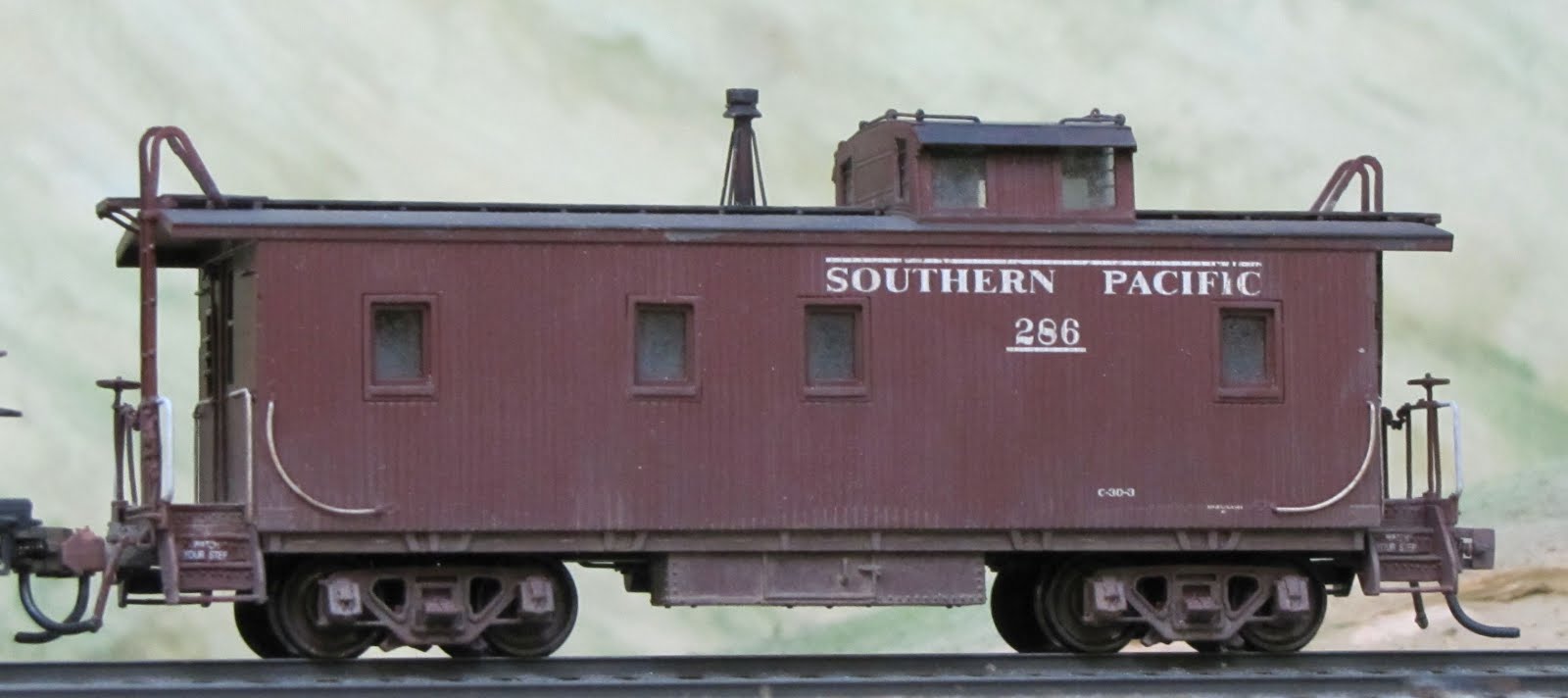 Models and Kitbashes by NightOwlModeler SP Cabooses (Part 2) Wood