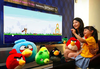 Angry Birds di Layar TV Pintar