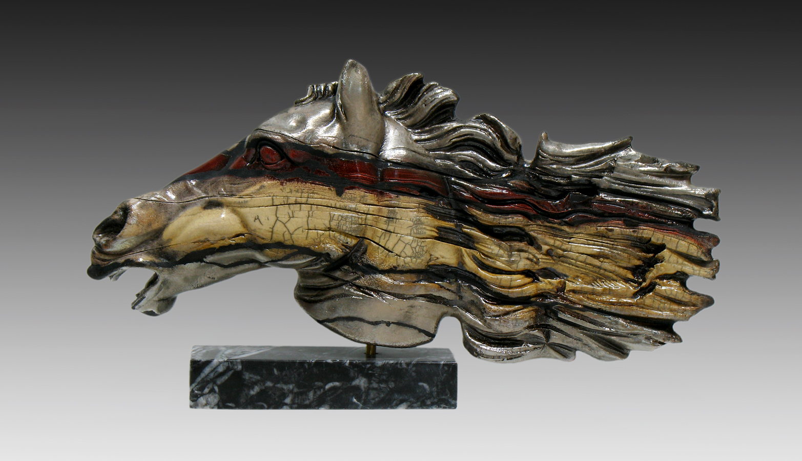 Nanouris Art Gallery RAKU CERAMIC SCULPTURES (Attention AUSTRALIA)