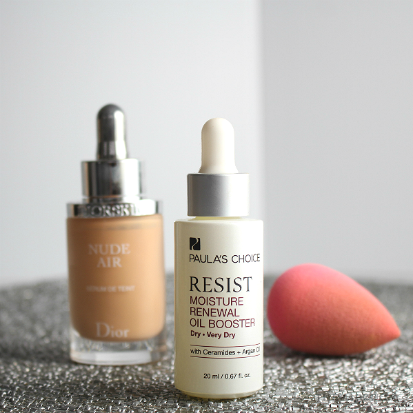 paula's choice resist moisture renewal oil booster review, dior nude air review,  how to apply foundation like a pro, foundation 101, makeup tutorial 