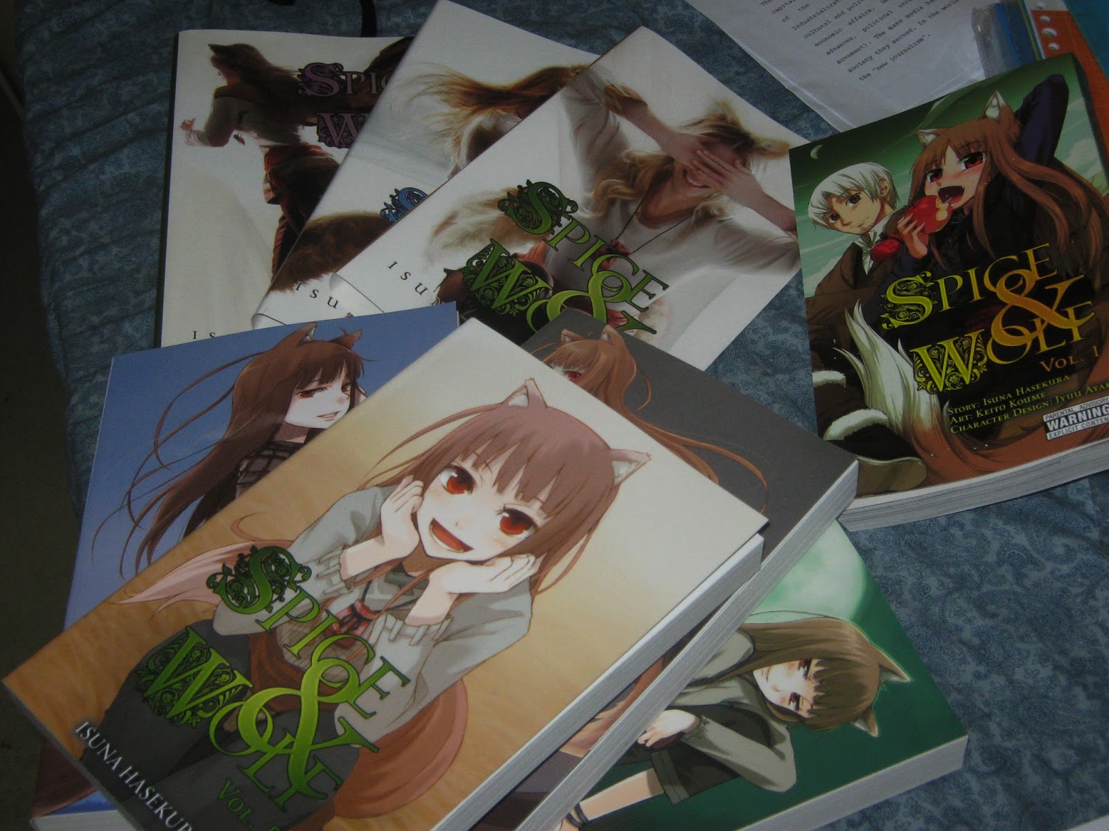Anime, Fan Fiction and Books. Oh My!: Spice and Wolf, Volume 5