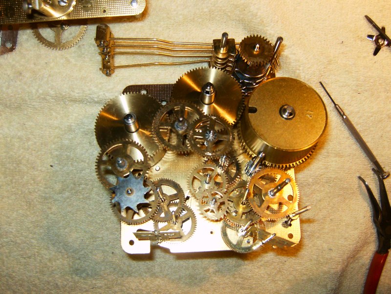 Mr. Vacuum Tube Restoring a Franz Hermle Westminster chime movement