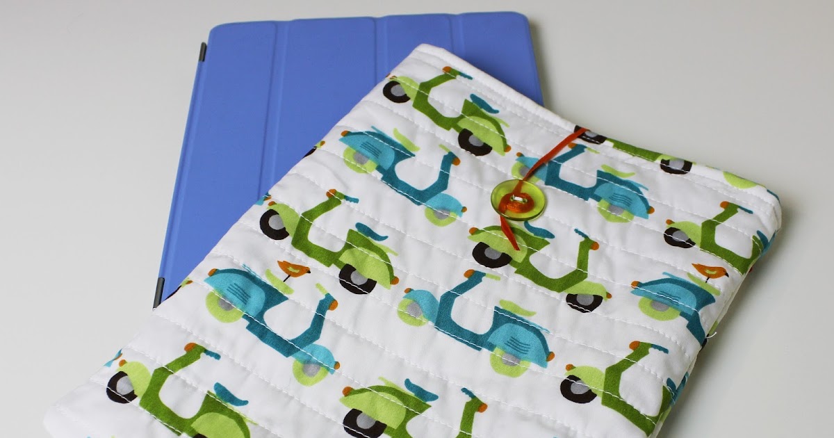 Fluffy Sheep Quilting iPad Covers!