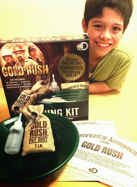 Gold Rush Paydirt Panning Kit