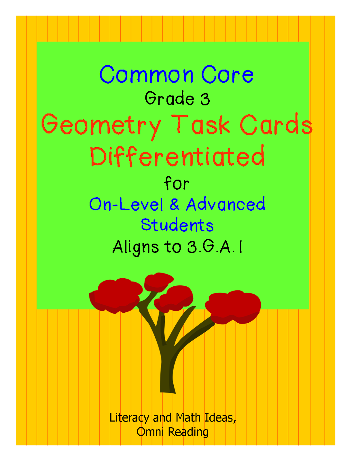 Literacy & Math Ideas: Advanced Students and the Common Core Standards