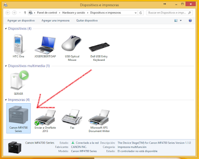 devices and Printers in Windows 8.1 devices and Printers in Windows 8.1