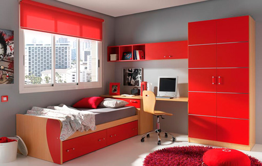 Diseños de dormitorios para adolescentes con mucho color | Consejos de