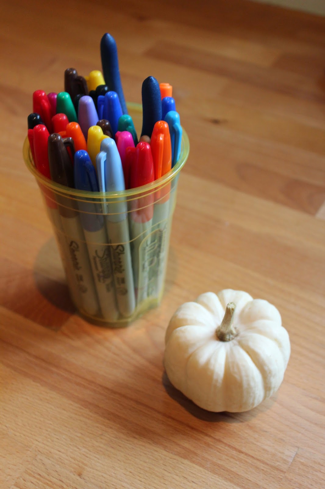 The Blue Barn: Sharpie Pumpkins