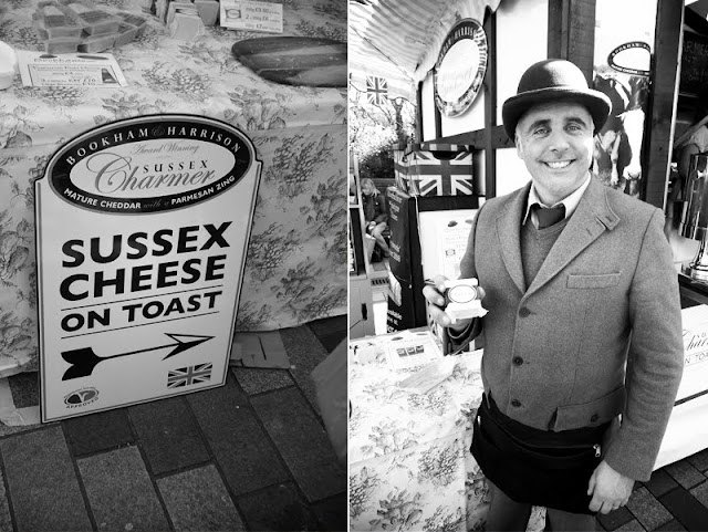 Sussex Charmer Cheese at the Brighton Food Festival Sussex Charmer Cheese at the Brighton Food Festival