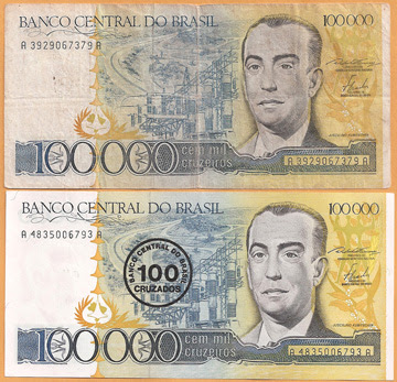 四萬換一塊/四萬換一元/一張鈔票倆面值，高面額竟達「60億元