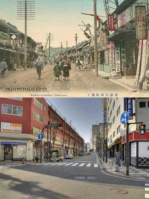 Koleksi Foto Jepang "100 Tahun Lalu dan Sekarang"