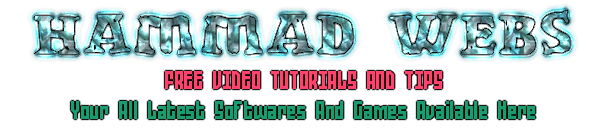 Hammad Webs- Free Video Tutorials And Tips 