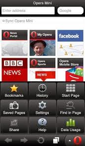 Opera mini 8 cho iphone