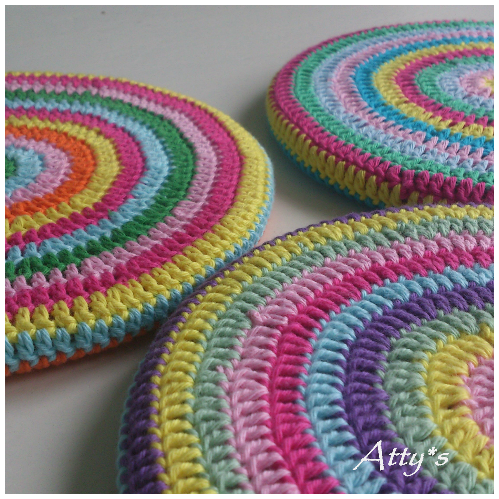 atty's Crochet Pot Coasters