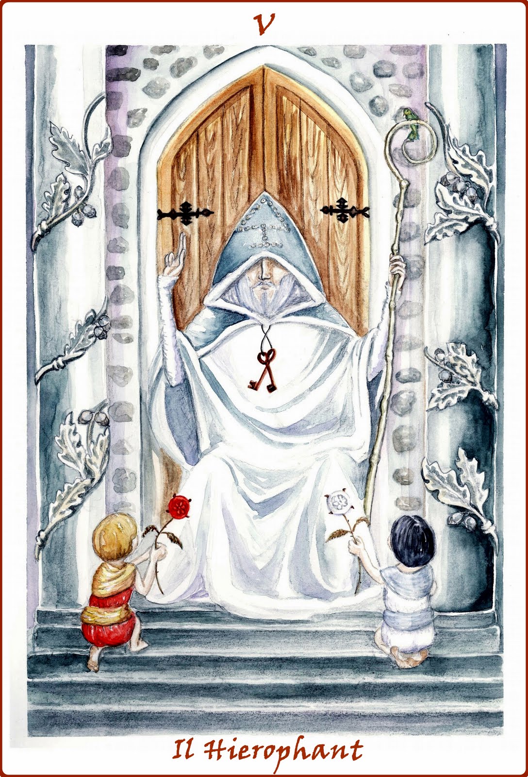 Ellyllon Un paseo por el Tarot y otras mancias EL SUMO SACERDOTE