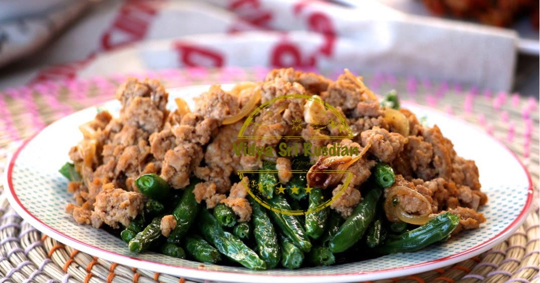 Widya Sri Rusdianti's Kitchen STIR FRIED SINGAPORE GREEN BEAN WITH