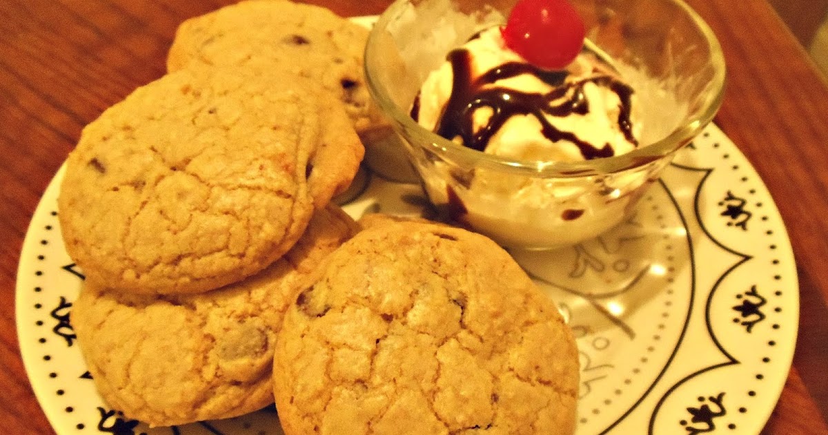 Show Me To The Kitchen Chocolate Chip Cookies Made With... Ice Cream?