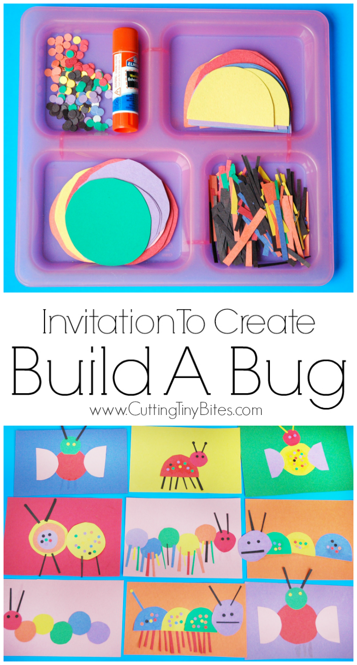 Cutting Tiny Bites: Invitation To Create: Build A Bug