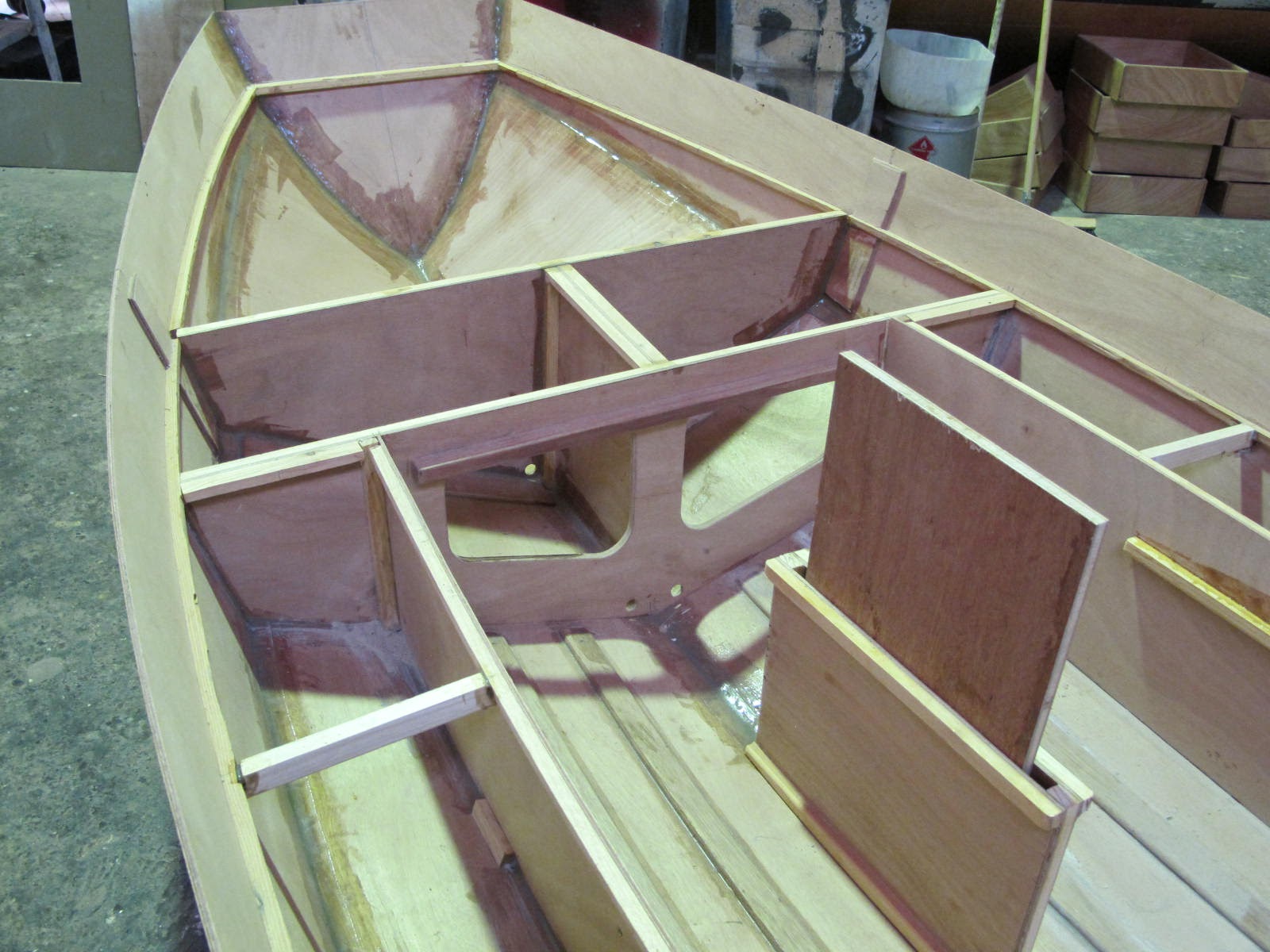 CKD Boats Roy Mc Bride Mirror Dinghy kit building, the details
