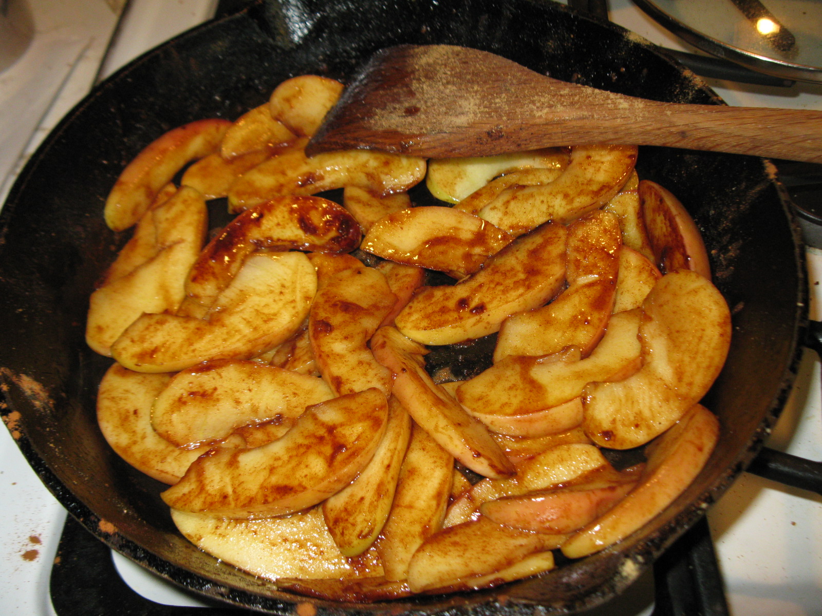 Simply Homemaking Sweetened Fried Apples