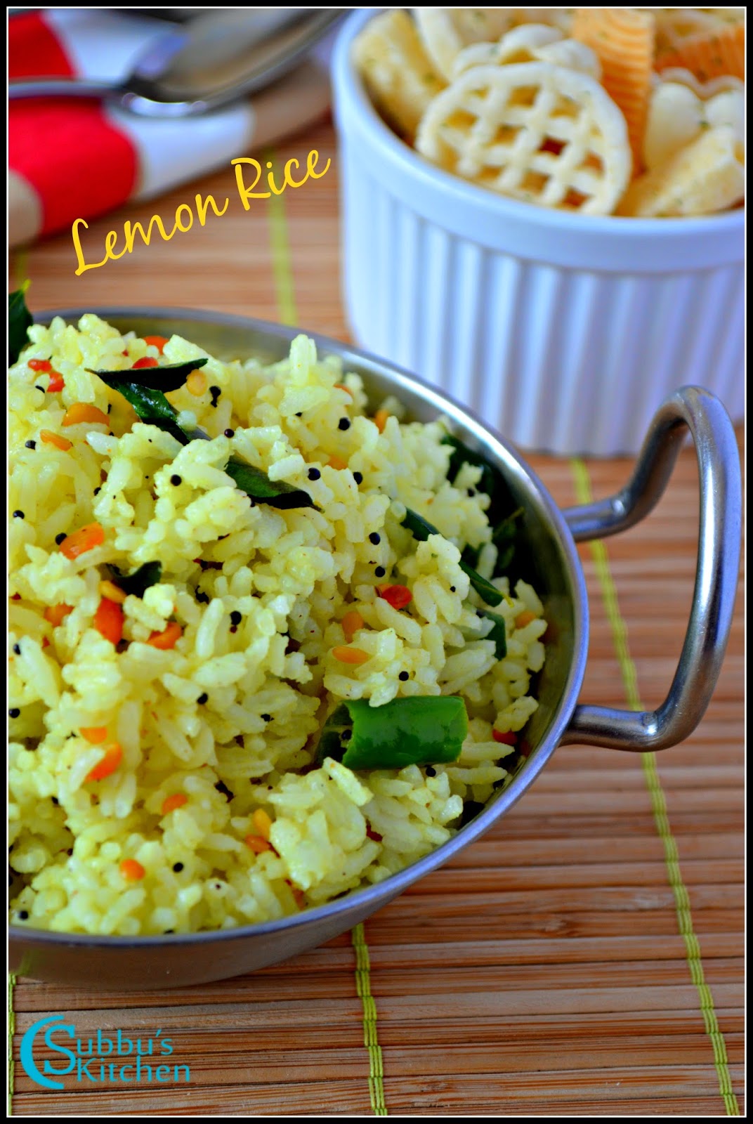 Lemon Rice Subbus Kitchen