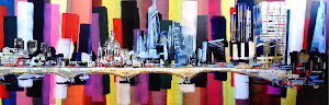 City London Abstract Painting