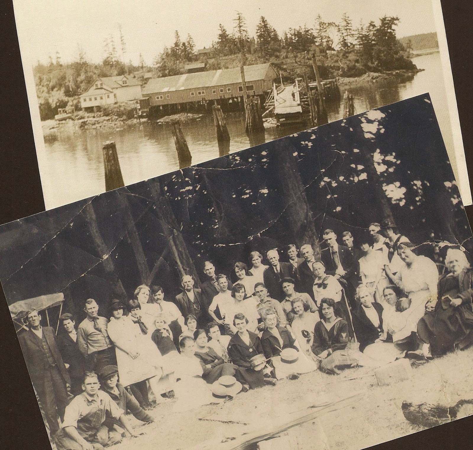 Saltwater People Log History and Romance of the San Juan Islands 1930