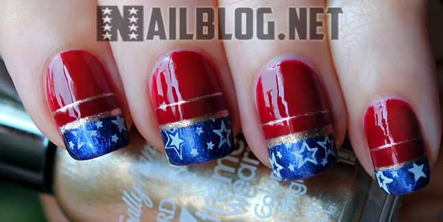 4th Of July Nail Ideas Nails Aka Captain America 4th Of July Nails Aka Captain America Patriotic Nail Art