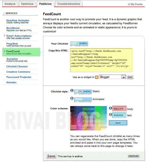 get code feedcount get code feedcount