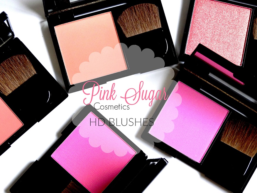 Pink Sugar Sweet Cheeks HD Blushes (Review and Swatches) My Lucid