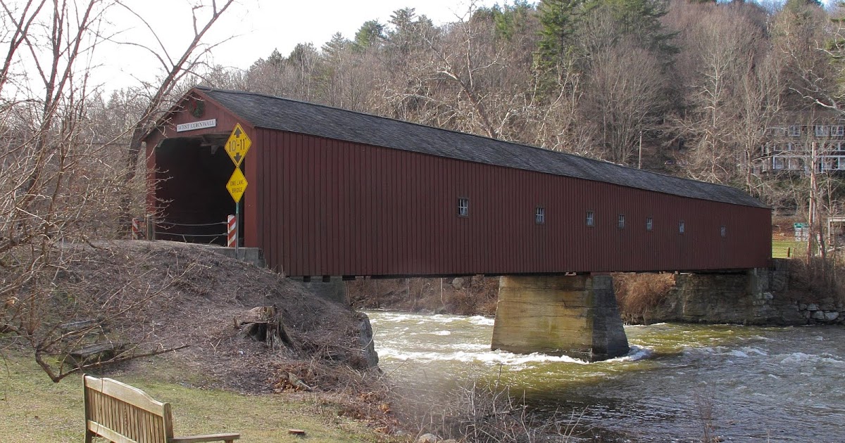 Life, On A Bridged West Cornwall Covered Bridge, West CornwallSharon, CT