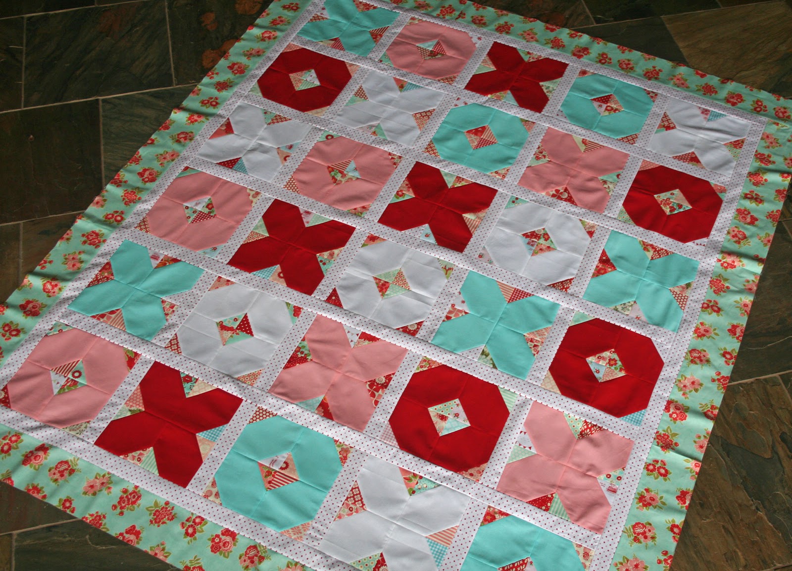 lovely little handmades x's & o's quilt tutorial