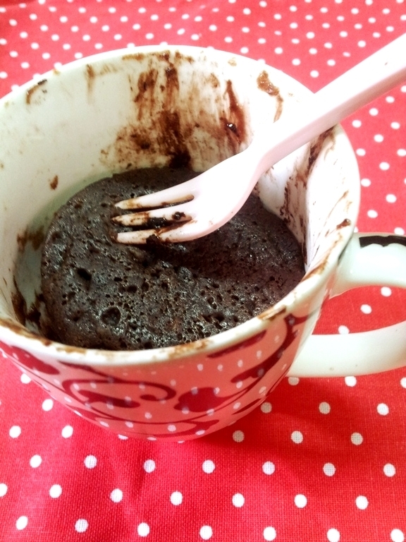 chocolate mug cake recipe / microwave chocolate mug cake recipe / chocolate cake in 3 mins - video recipe