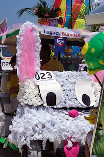 Ldubs Pretty Pictures: Golf Carts decorated for Easter