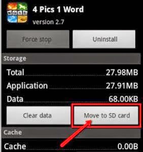 Memindahkan Aplikasi ke Memori SD Card http://androidsoftwared.blogspot.com/