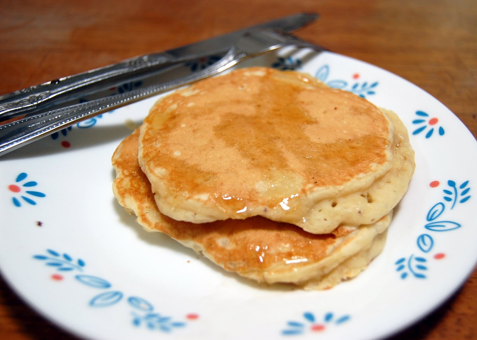 Too Spicy! Almond Milk Pancakes