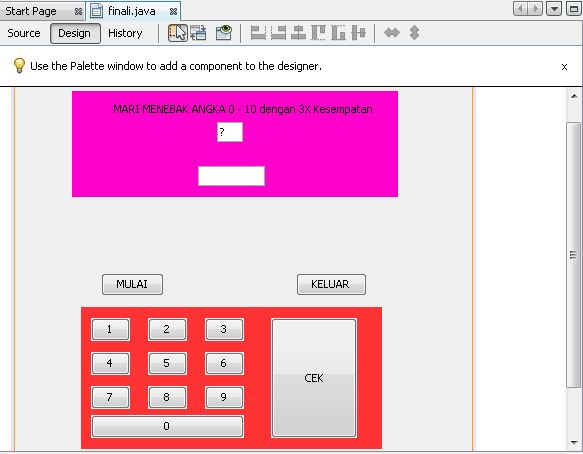 Membuat Game Tebak Angka Dengan Java Netbeans