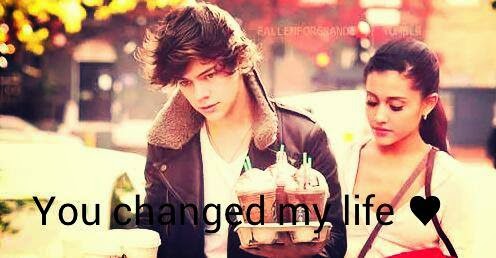 You changed my life 