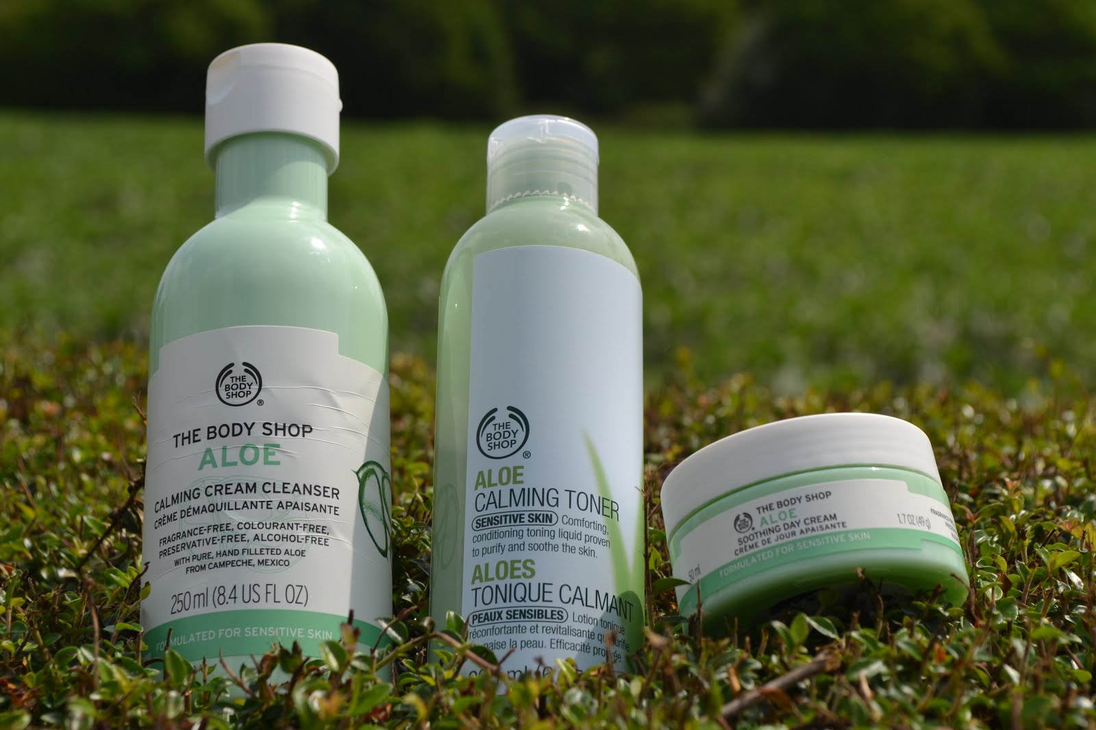 Rosie Alyce The Body Shop Aloe Skin Range