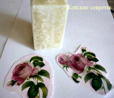 На чем можно делать декупаж из салфеток На чем можно делать декупаж из салфеток