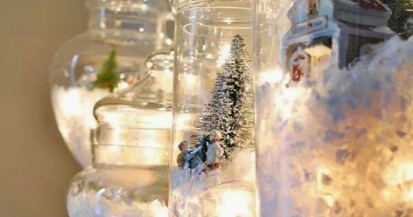 Beautiful Snow Christmas Globe Lighting