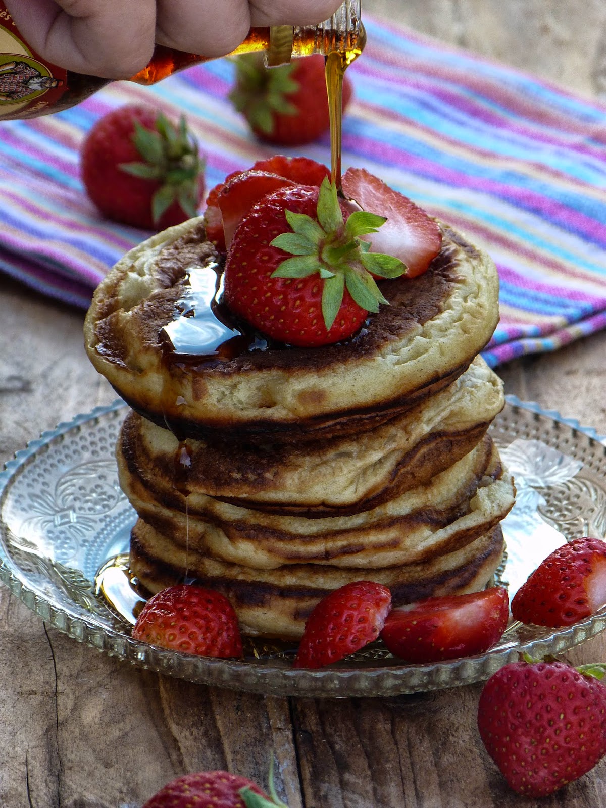 Chic, Chic, Chocolat... Pancakes au levain
