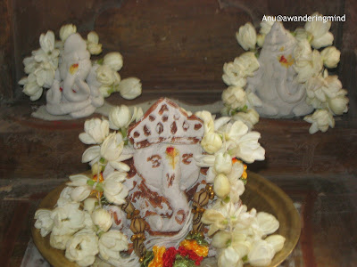 Lord Ganesha Clay idols, an Eco friendly Ganpati celebration in Mumbai