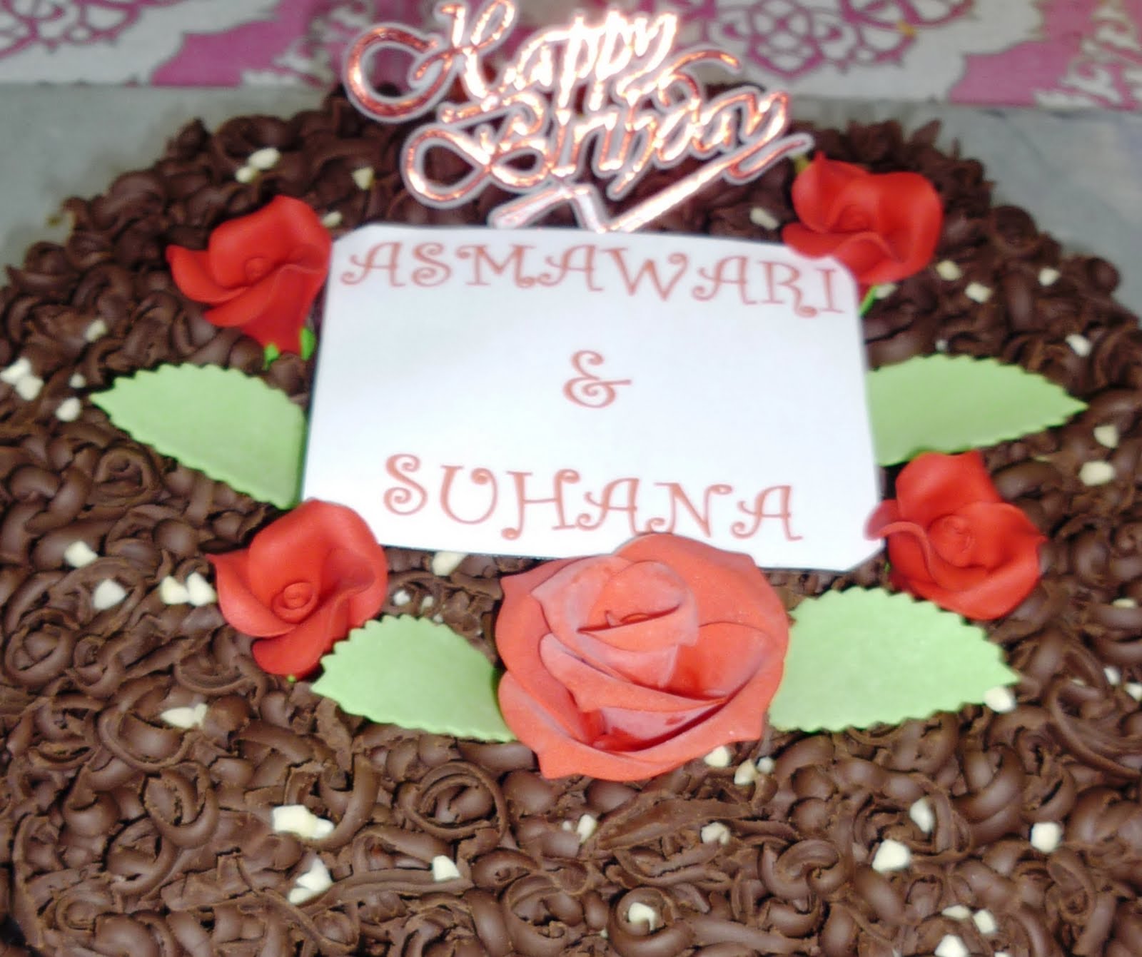 Cake House HAPPY B'DAY SUHANA ASMA