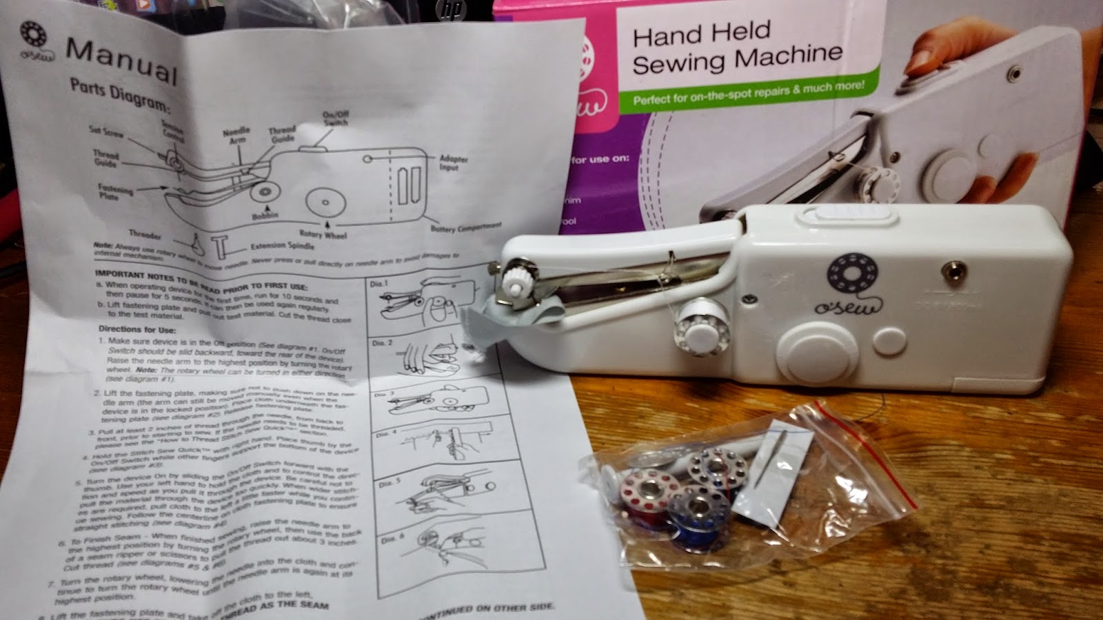  Handheld Sewing Machine